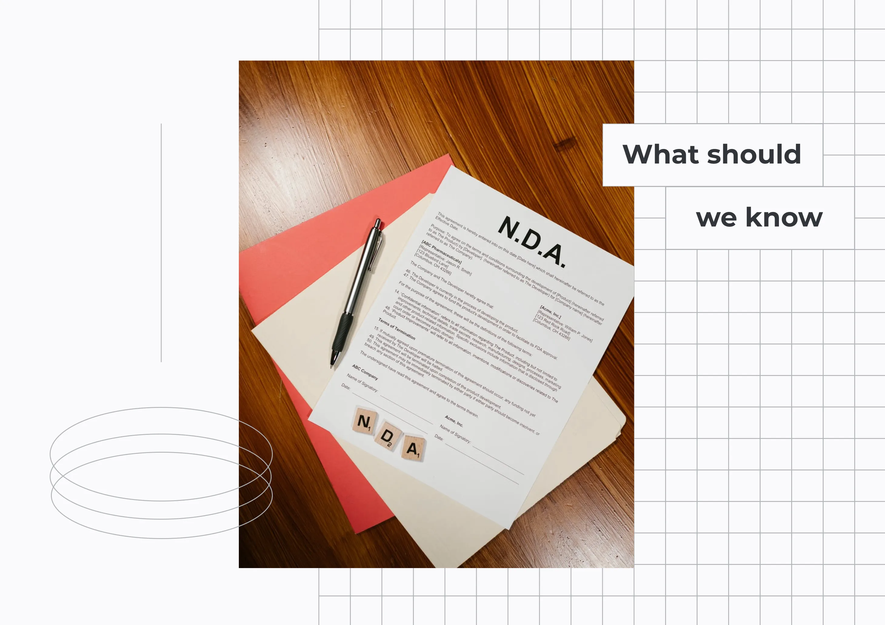 What should we know about NDA?