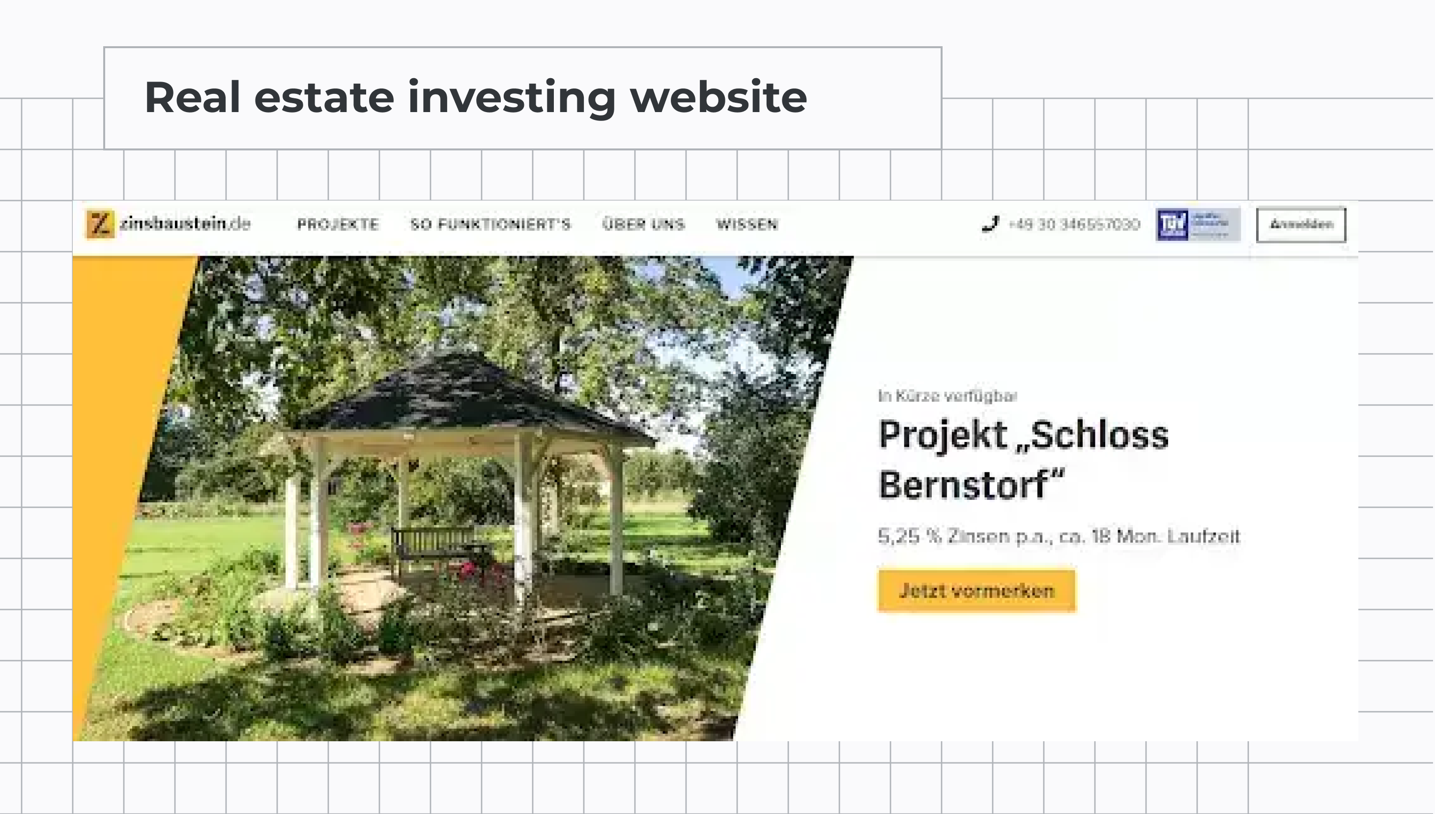 Real estate investing website